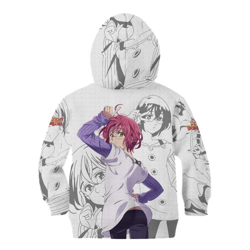 Gowther - Nanatsu no Tazai Kid Hoodie Anime Mix Manga Style
