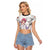 Gowther - Nanatsu no Tazai Raglan Cropped T Shirt Anime Mix Manga Style