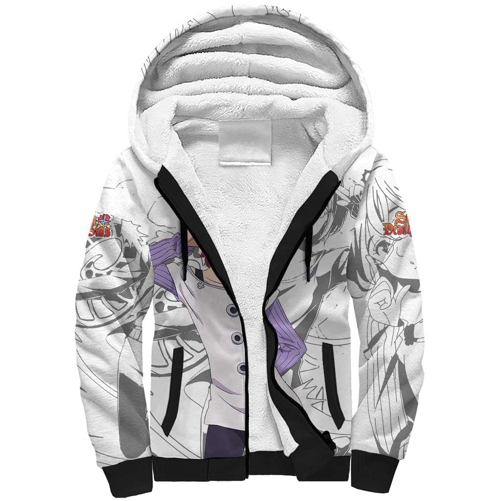 Gowther - Nanatsu no Tazai Sherpa Hoodie Anime Mix Manga Style