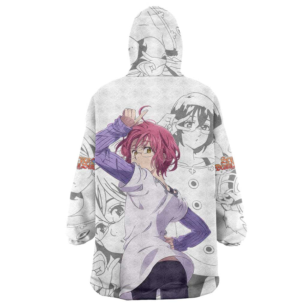 Gowther - Nanatsu no Tazai Wearable Blanket Hoodie Anime Mix Manga Style