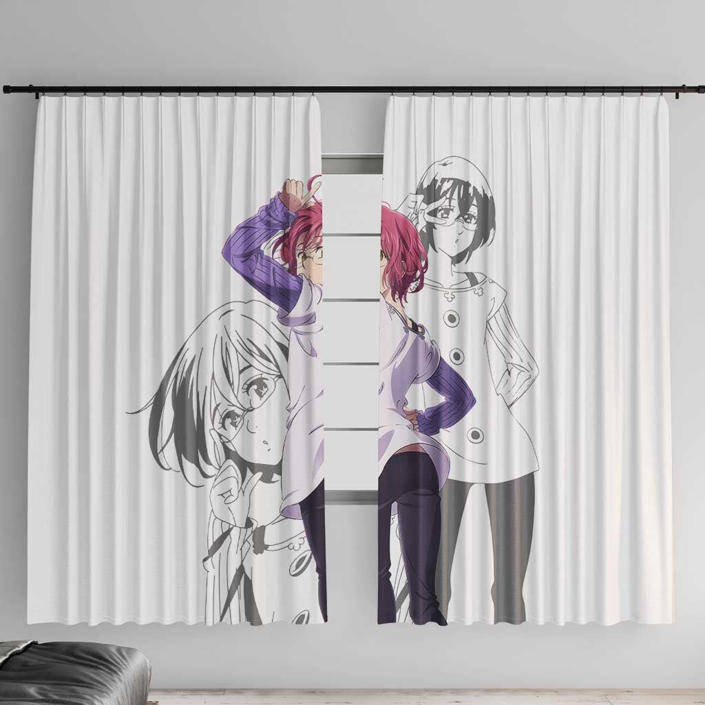 Gowther - Nanatsu no Tazai Window Curtain Anime Mix Manga Style