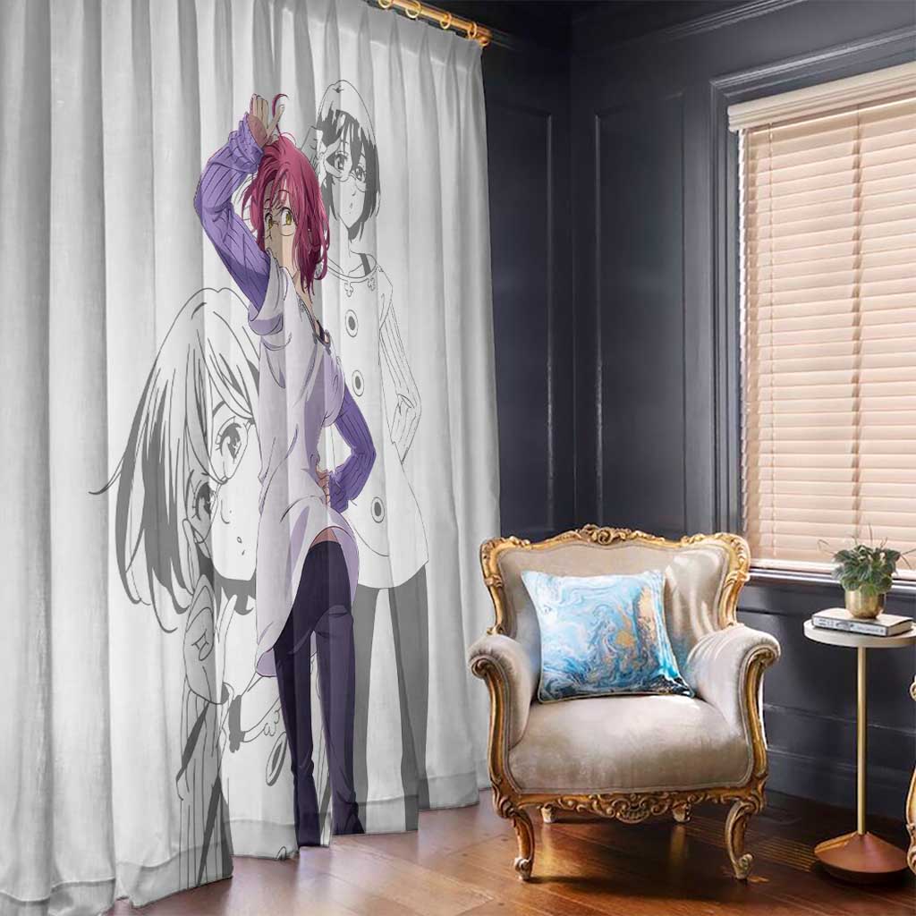 Gowther - Nanatsu no Tazai Window Curtain Anime Mix Manga Style