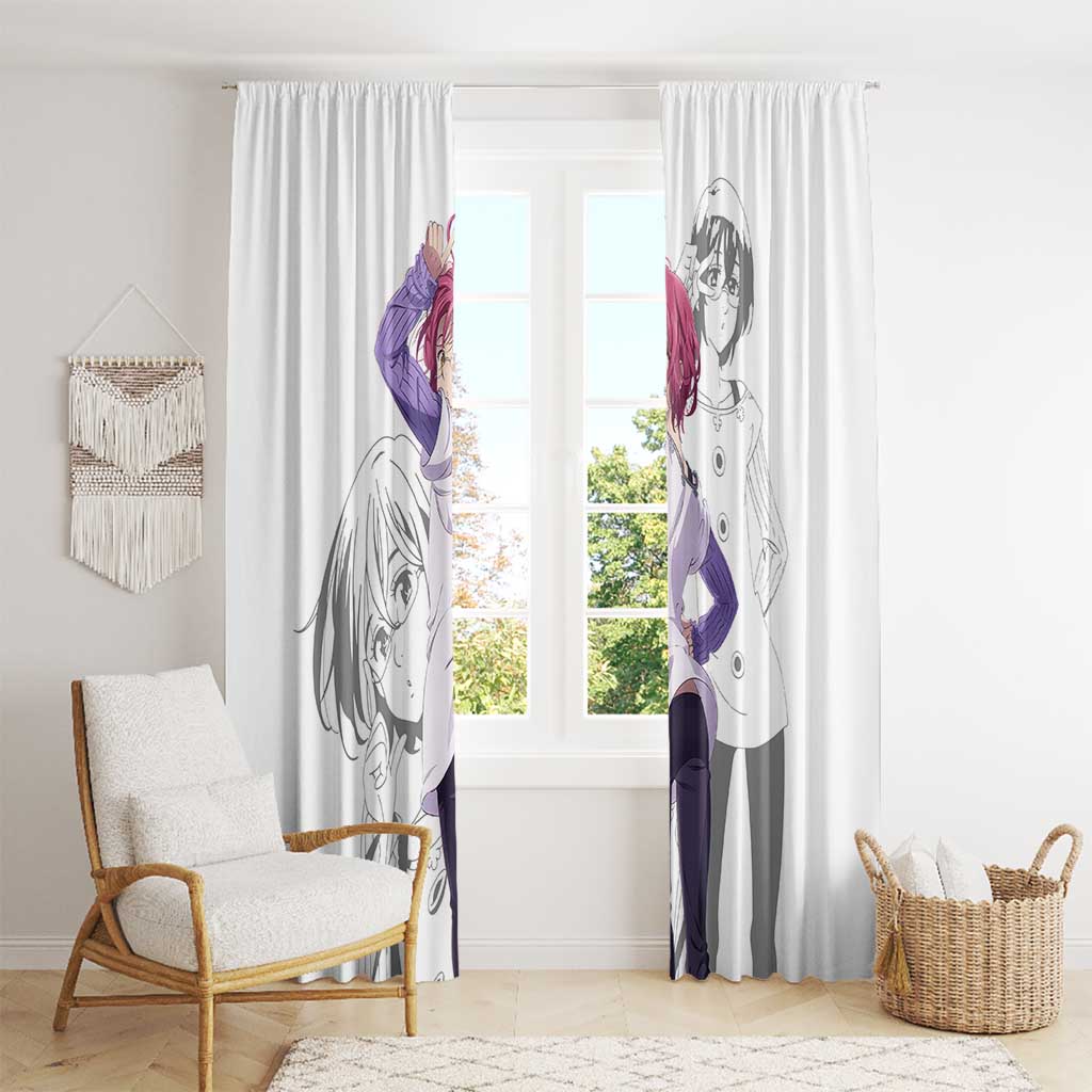 Gowther - Nanatsu no Tazai Window Curtain Anime Mix Manga Style