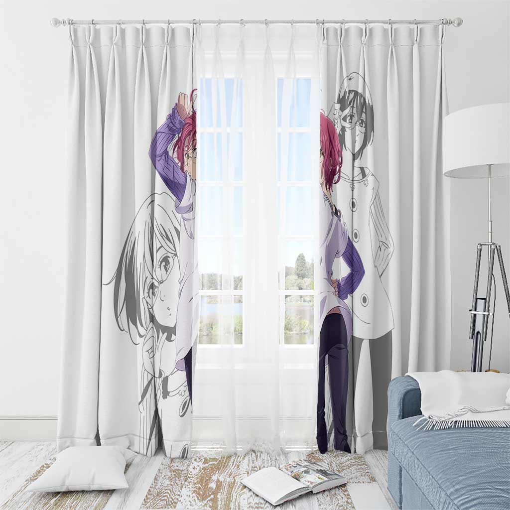 Gowther - Nanatsu no Tazai Window Curtain Anime Mix Manga Style