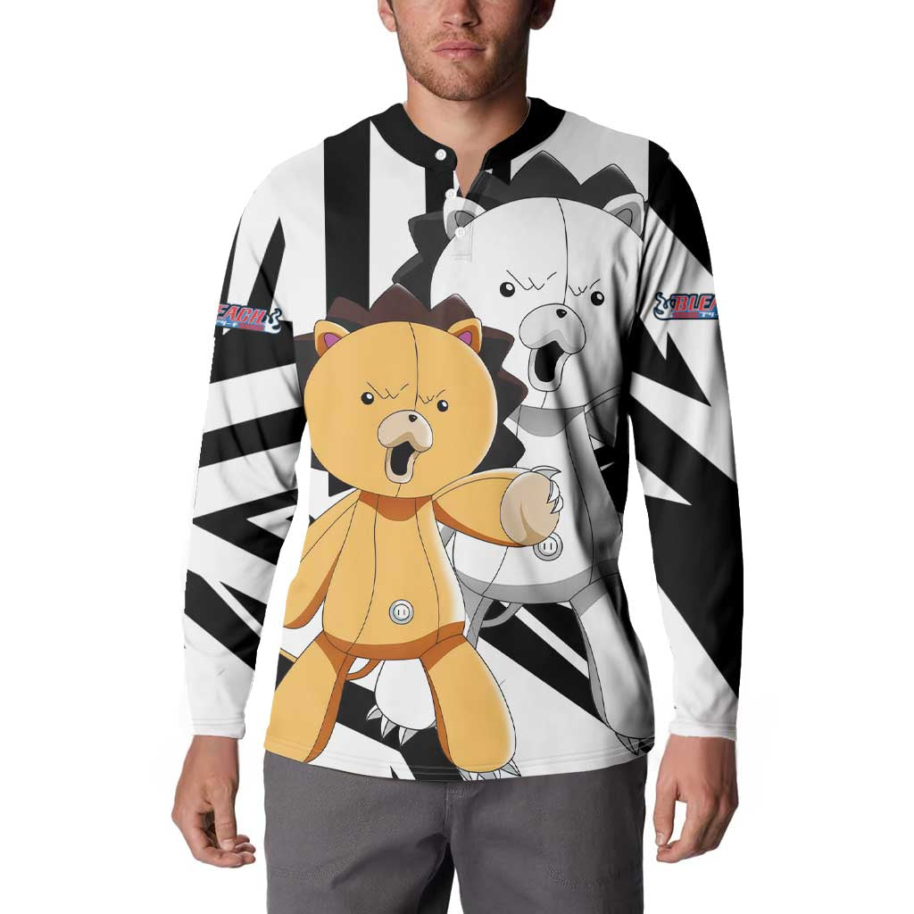 Kon - Bleach Button Sweatshirt Anime Mix Manga Style
