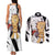 Kon - Bleach Couples Matching Tank Maxi Dress and Long Sleeve Button Shirt Anime Mix Manga Style