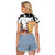 Kon - Bleach Raglan Cropped T Shirt Anime Mix Manga Style