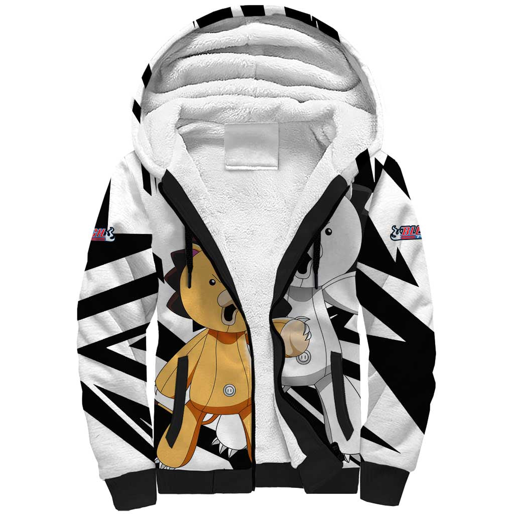 Kon - Bleach Sherpa Hoodie Anime Mix Manga Style