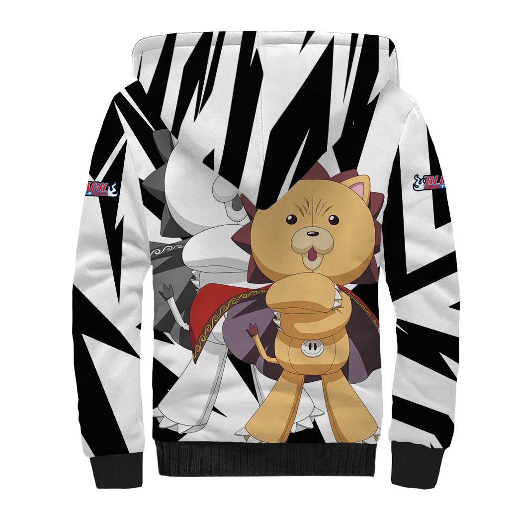 Kon - Bleach Sherpa Hoodie Anime Mix Manga Style