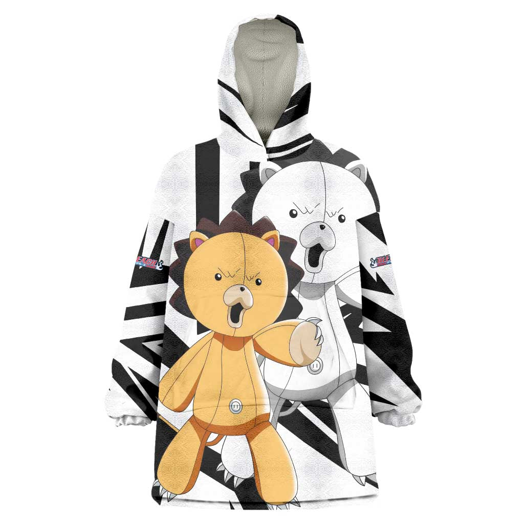 Kon - Bleach Wearable Blanket Hoodie Anime Mix Manga Style