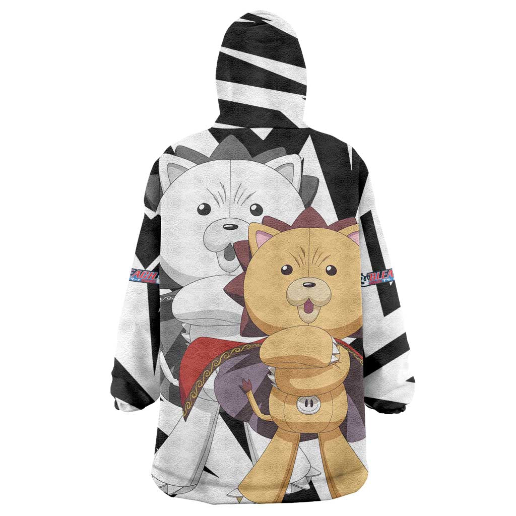 Kon - Bleach Wearable Blanket Hoodie Anime Mix Manga Style