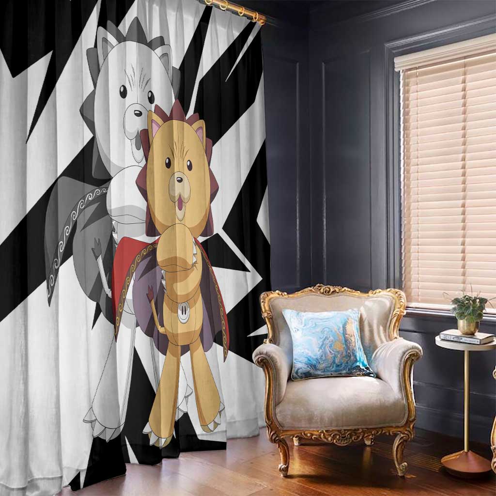 Kon - Bleach Window Curtain Anime Mix Manga Style