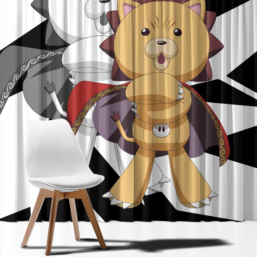 Kon - Bleach Window Curtain Anime Mix Manga Style