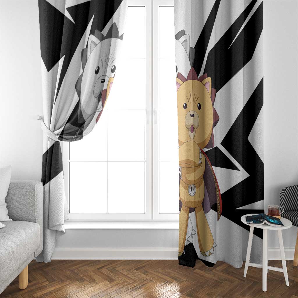 Kon - Bleach Window Curtain Anime Mix Manga Style