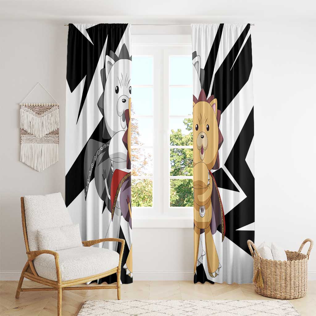 Kon - Bleach Window Curtain Anime Mix Manga Style