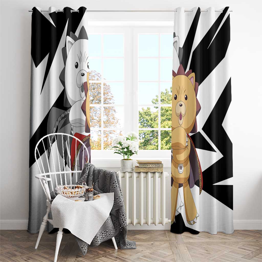 Kon - Bleach Window Curtain Anime Mix Manga Style