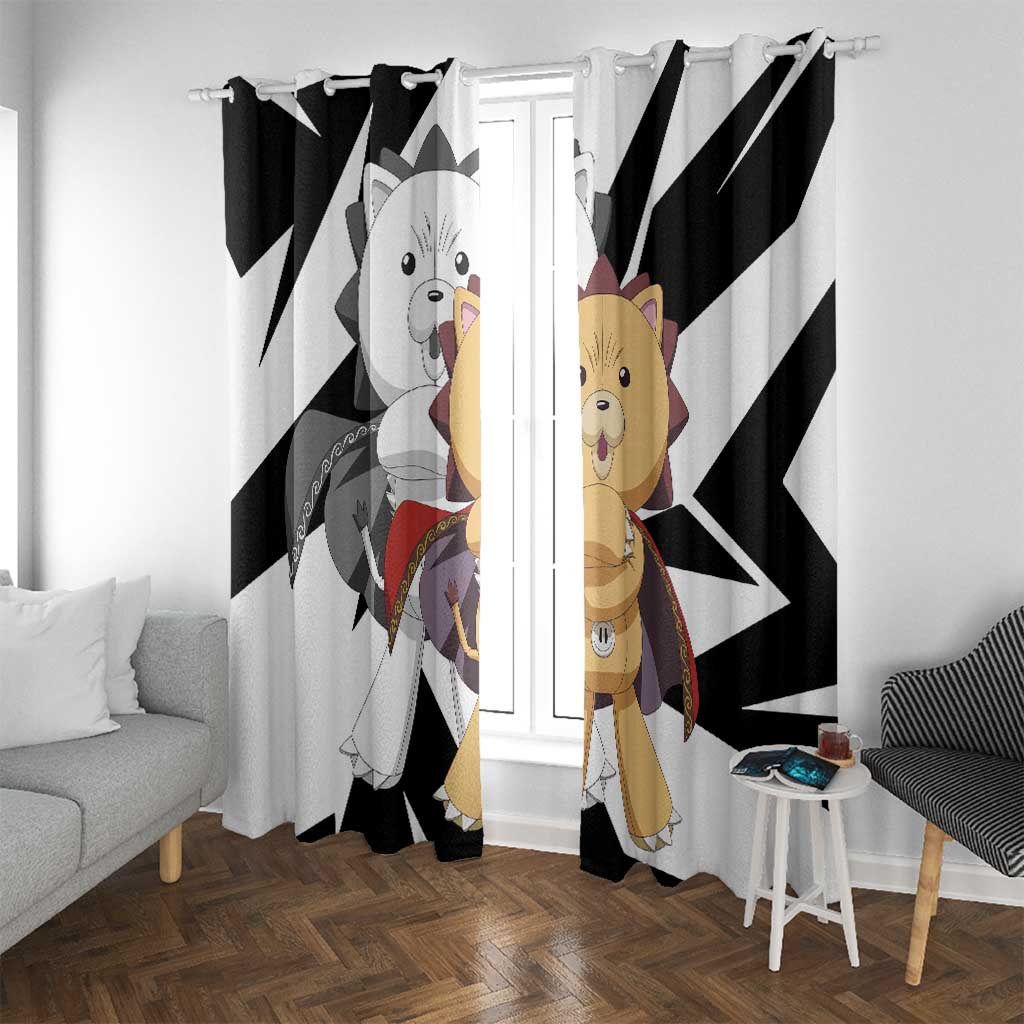 Kon - Bleach Window Curtain Anime Mix Manga Style