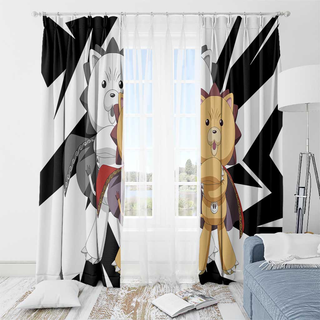 Kon - Bleach Window Curtain Anime Mix Manga Style
