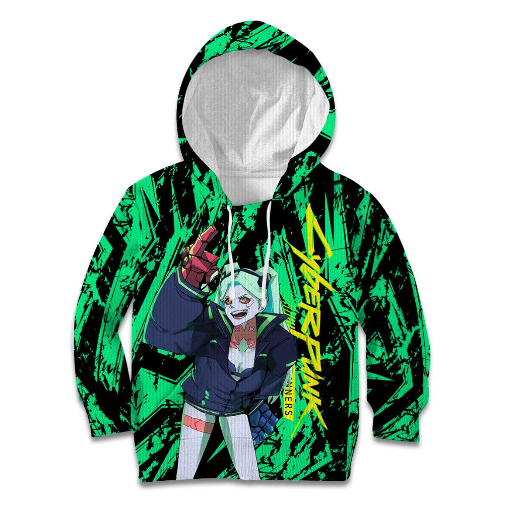 Rebecca Cyberpunk Kid Hoodie Anime Style
