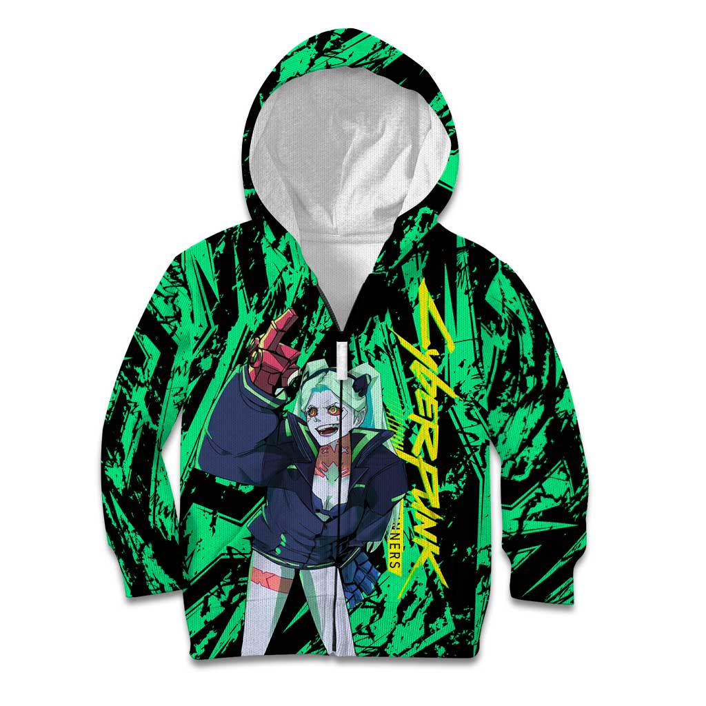 Rebecca Cyberpunk Kid Hoodie Anime Style