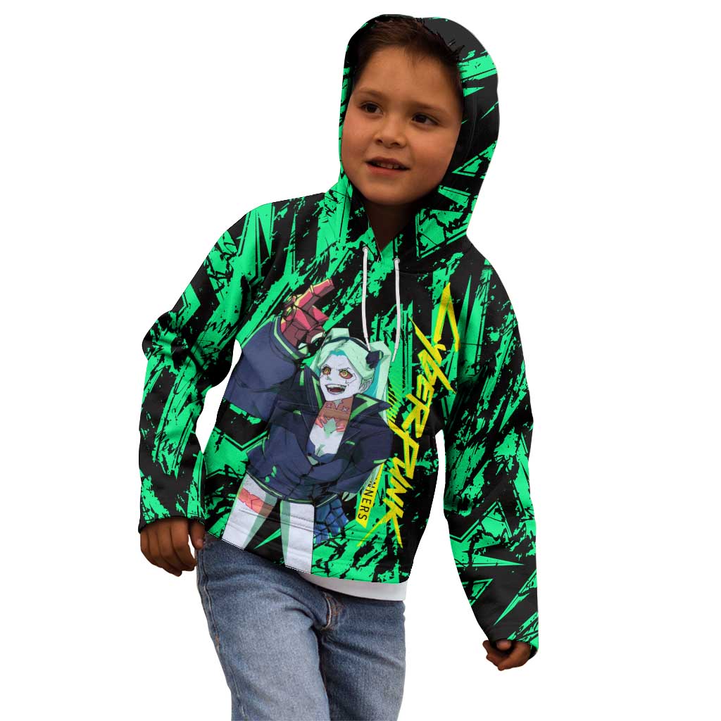 Rebecca Cyberpunk Kid Hoodie Anime Style