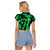 Rebecca Cyberpunk Raglan Cropped T Shirt Anime Style