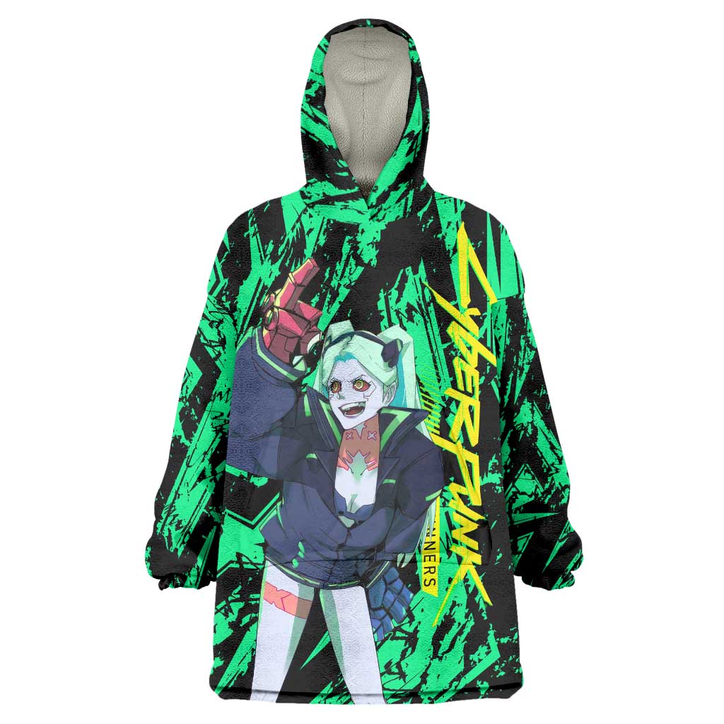 Rebecca Cyberpunk Wearable Blanket Hoodie Anime Style