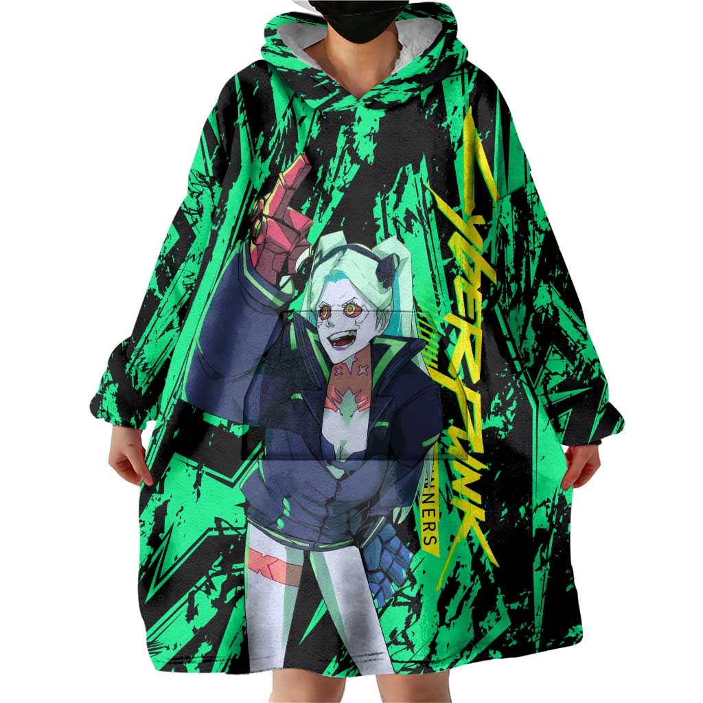 Rebecca Cyberpunk Wearable Blanket Hoodie Anime Style