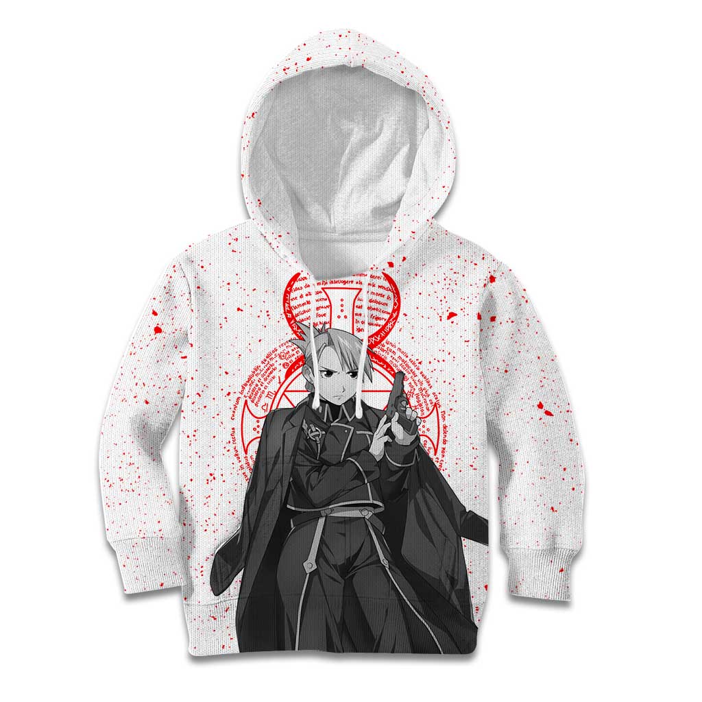 Riza Hawkeye - Fullmetal Alchemist Kid Hoodie Anime Mix Manga Style