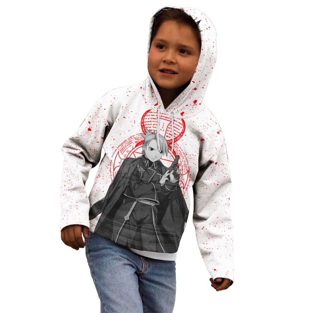 Riza Hawkeye - Fullmetal Alchemist Kid Hoodie Anime Mix Manga Style
