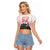 Riza Hawkeye - Fullmetal Alchemist Raglan Cropped T Shirt Anime Mix Manga Style