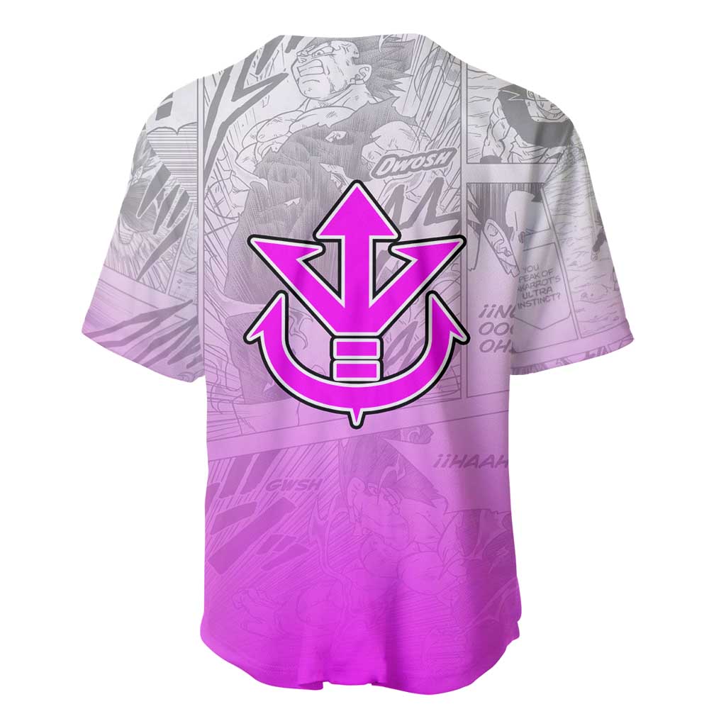Vegeta - Dragonball Baseball Jersey Anime Mix Manga Style