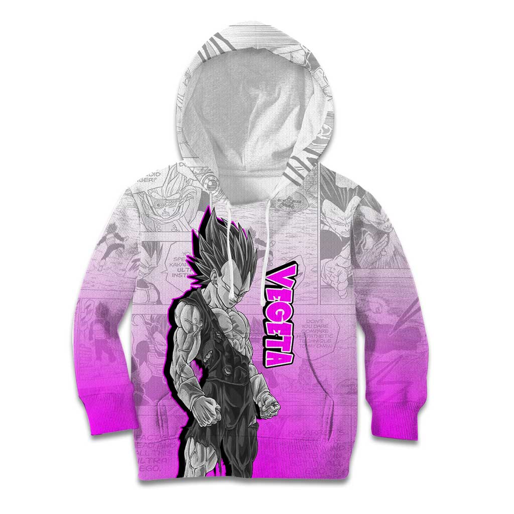 Vegeta - Dragonball Kid Hoodie Anime Mix Manga Style
