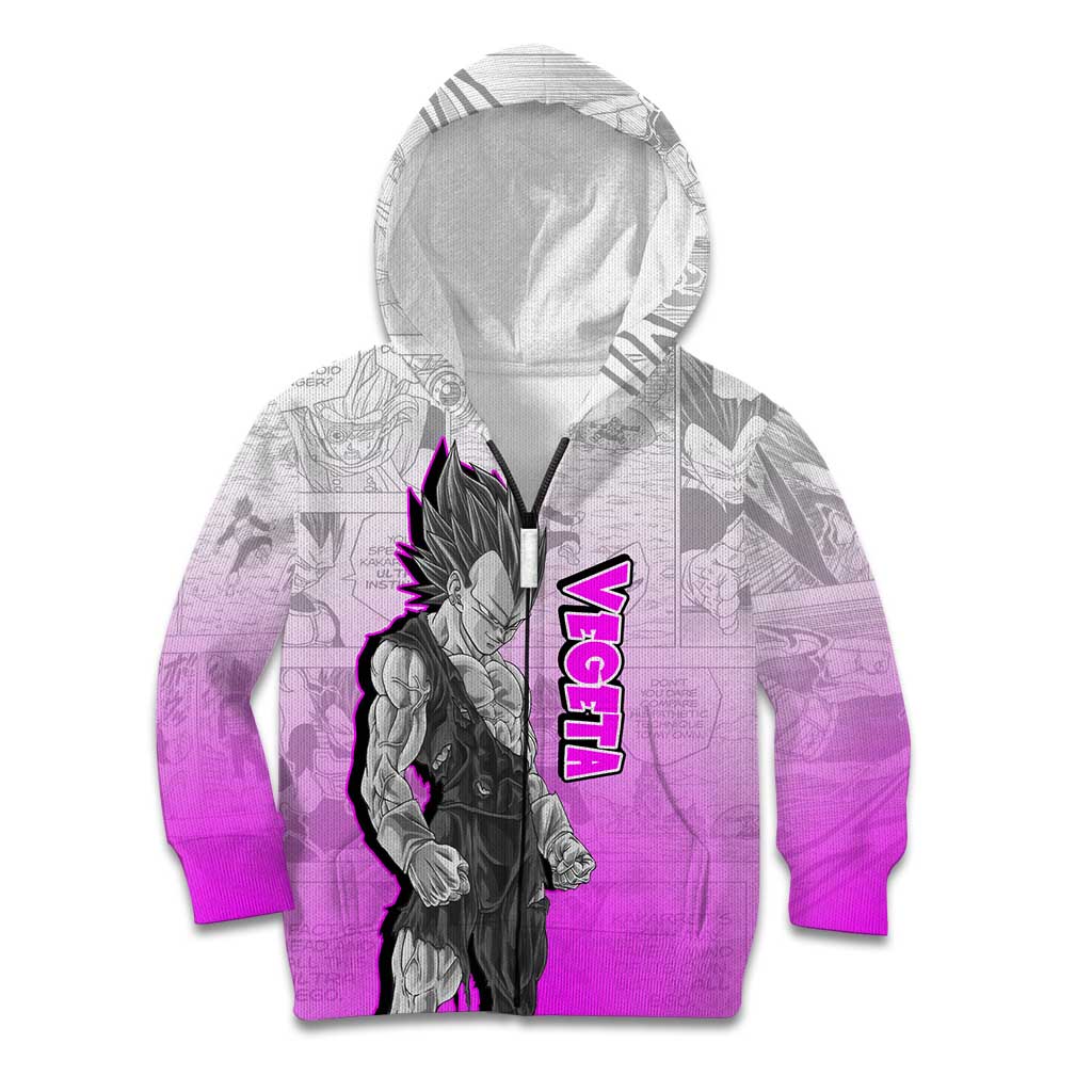 Vegeta - Dragonball Kid Hoodie Anime Mix Manga Style