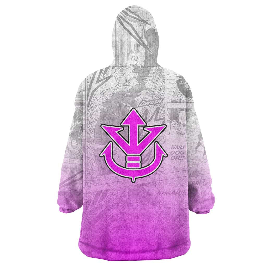 Vegeta - Dragonball Wearable Blanket Hoodie Anime Mix Manga Style