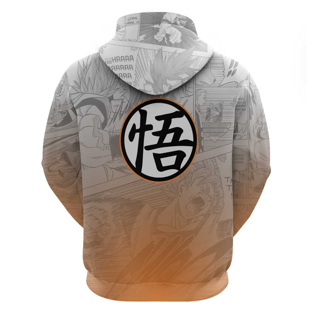 Goku - Dragonball Hoodie Anime Mix Manga Style