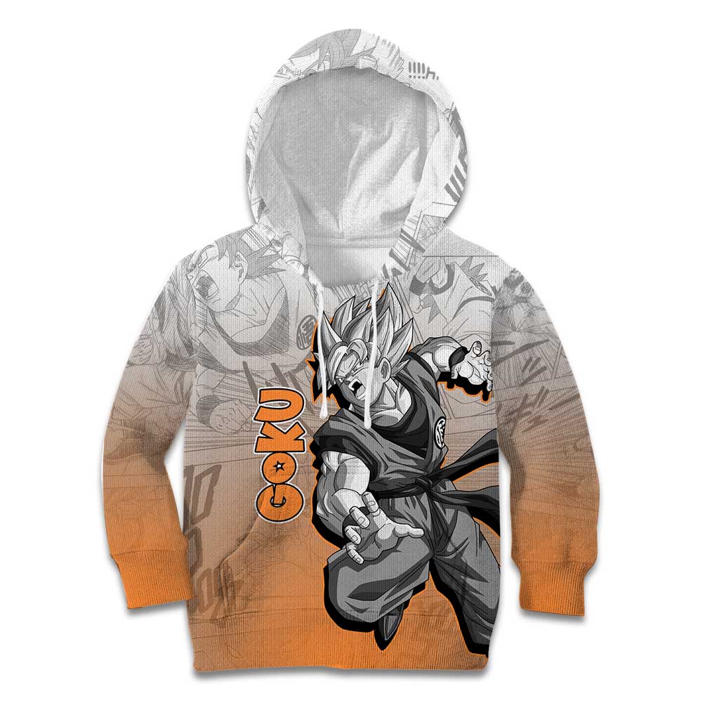 Goku - Dragonball Kid Hoodie Anime Mix Manga Style