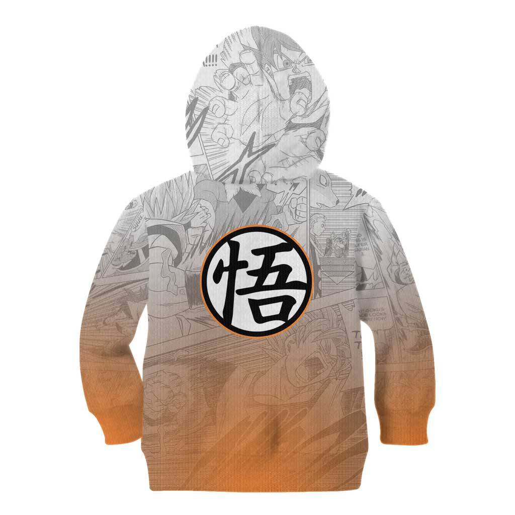 Goku - Dragonball Kid Hoodie Anime Mix Manga Style
