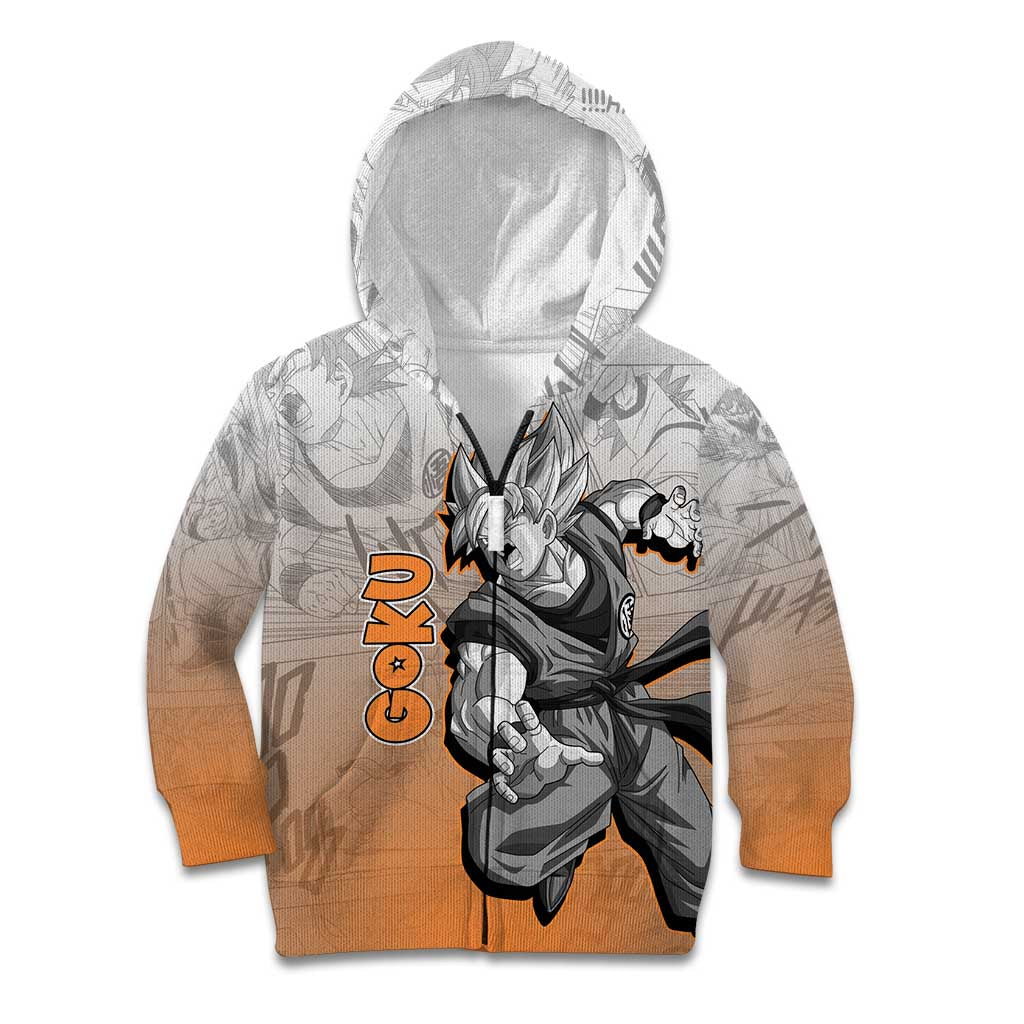 Goku - Dragonball Kid Hoodie Anime Mix Manga Style