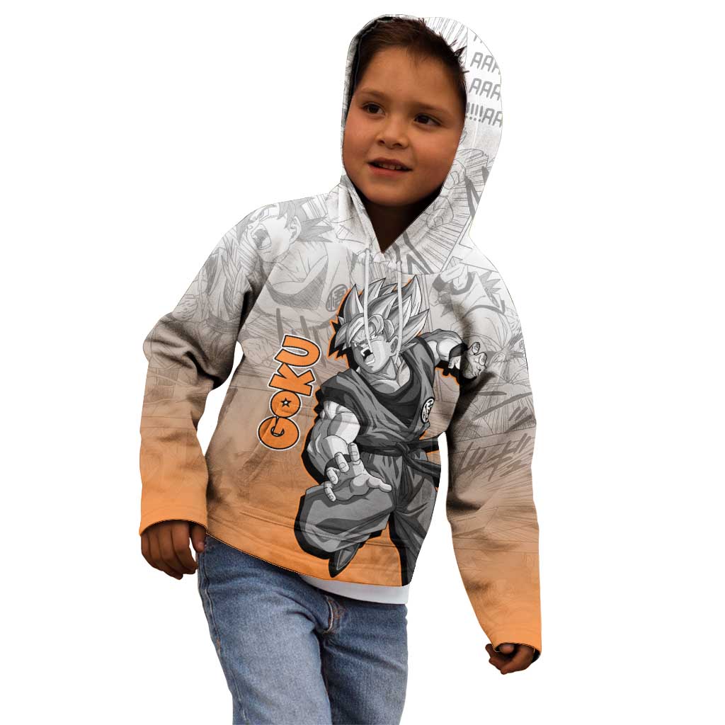 Goku - Dragonball Kid Hoodie Anime Mix Manga Style