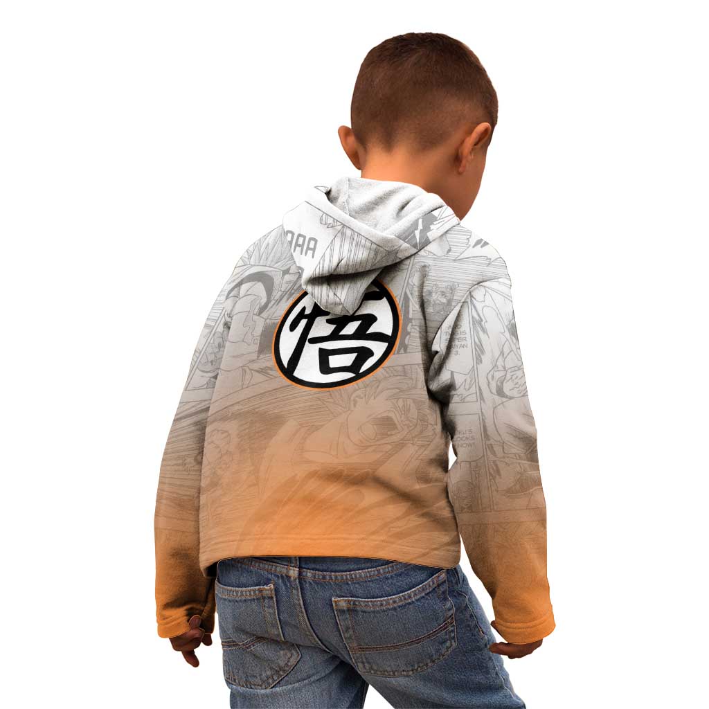 Goku - Dragonball Kid Hoodie Anime Mix Manga Style