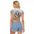 Goku - Dragonball Raglan Cropped T Shirt Anime Mix Manga Style