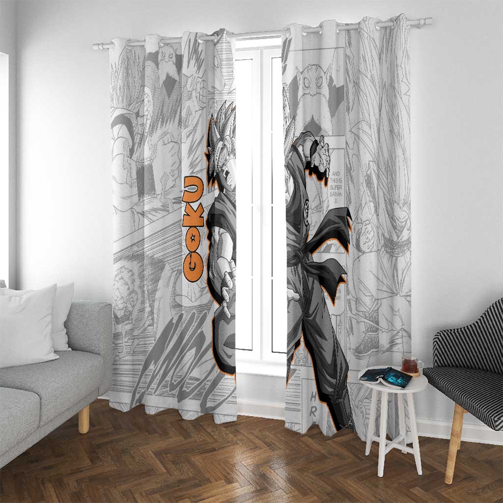 Goku - Dragonball Window Curtain Anime Mix Manga Style
