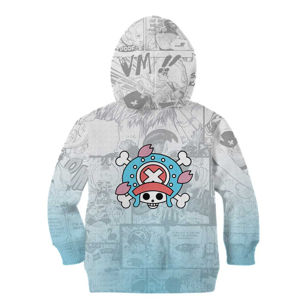 Cute Chopper - One Piece Kid Hoodie Anime Mix Manga Style