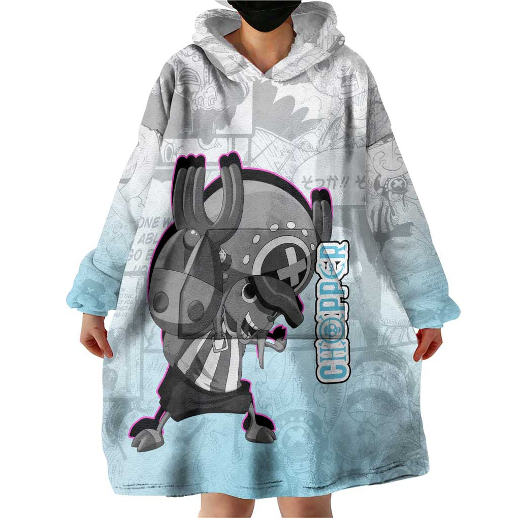 Cute Chopper - One Piece Wearable Blanket Hoodie Anime Mix Manga Style