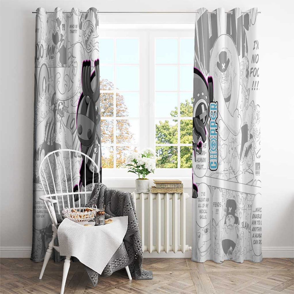 Cute Chopper - One Piece Window Curtain Anime Mix Manga Style