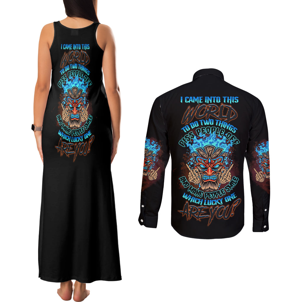 which-lucky-one-are-you-skull-tiki-couples-matching-tank-maxi-dress-and-long-sleeve-button-shirt