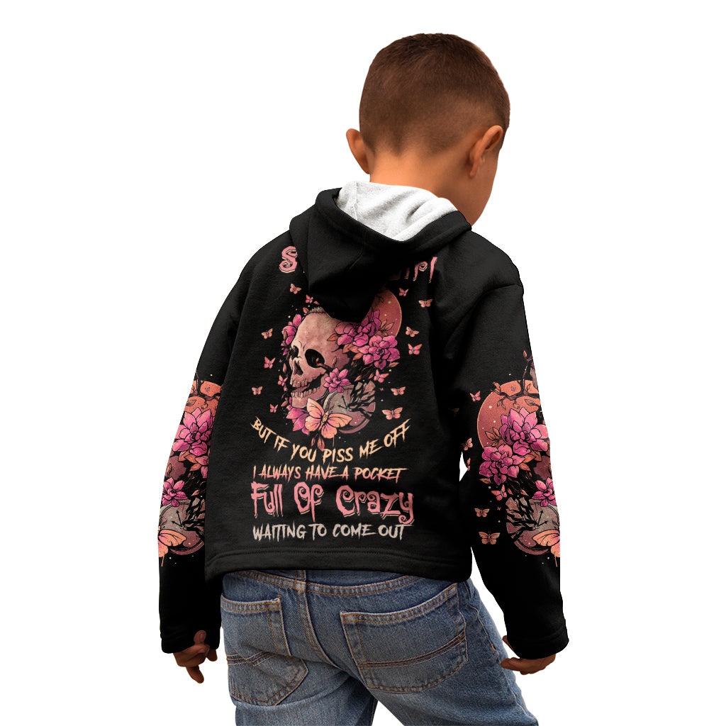 i-am-a-sweet-girl-flower-skull-kid-hoodie