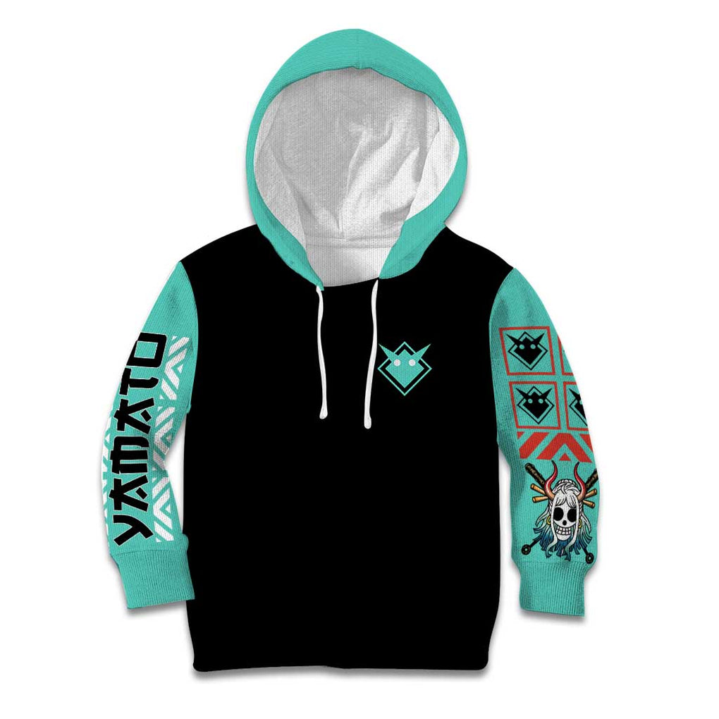 Yamato V3 One Piece Kid Hoodie Abtract Style