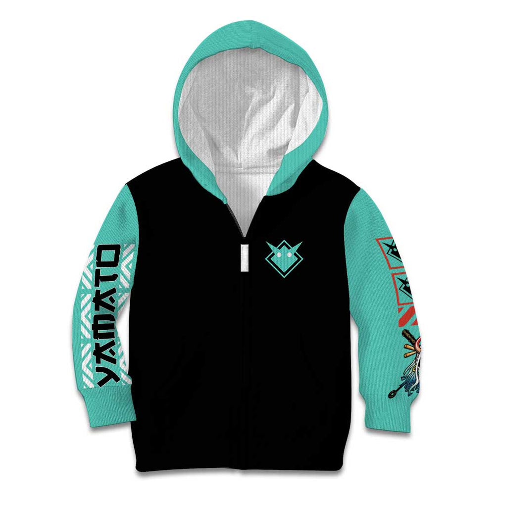 Yamato V3 One Piece Kid Hoodie Abtract Style